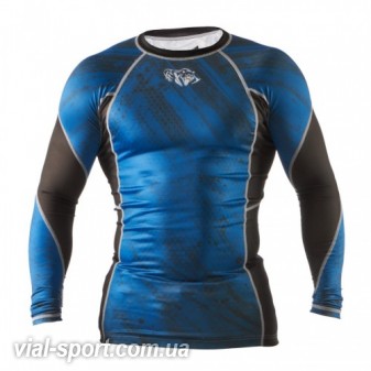 Рашгард Peresvit Immortal Silver Force Rashguard Long Sleeve Dark Marine