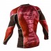Рашгард Peresvit Immortal Silver Force Rashguard Long Sleeve Red Burn