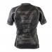 Рашгард Peresvit Immortal Silver Force Rashguard Short Sleeve Black Rain