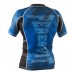 Рашгард Peresvit Immortal Silver Force Rashguard Short Sleeve Dark Marine
