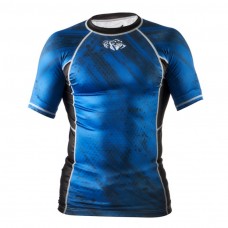 Рашгард Peresvit Immortal Silver Force Rashguard Short Sleeve Dark Marine