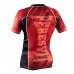 Рашгард Peresvit Immortal Silver Force Rashguard Short Sleeve Red Burn
