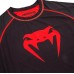 Компресійна футболка Venum Contender 3.0 Compression T-shirt Long Sleeves Black / Red