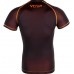 Компресійна футболка Venum Contender 3.0 Compression T-shirt Short sleeves Black / Orange