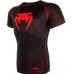Компресійна футболка Venum Contender 3.0 Compression T-shirt Short sleeves Black / Red