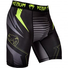 Компресійні шорти Venum Sharp 3.0 Vale Tudo Shorts Black Yellow