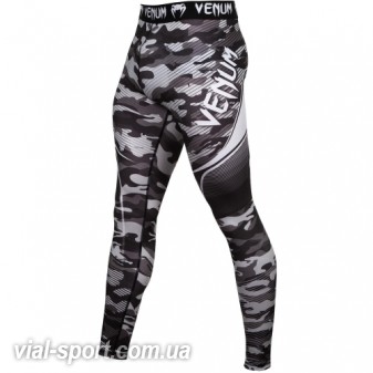 Компресійні штани Venum Camo Hero Spats White Black