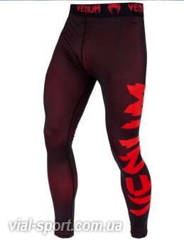 Компресійні штани Venum Giant Spats Black / Red