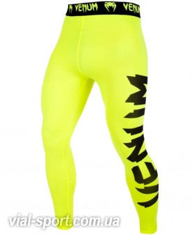 Компресійні штани Venum Giant Spats Yellow / Black