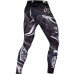 Компресійні штани Venum Gladiator 3.0 Spats Black White