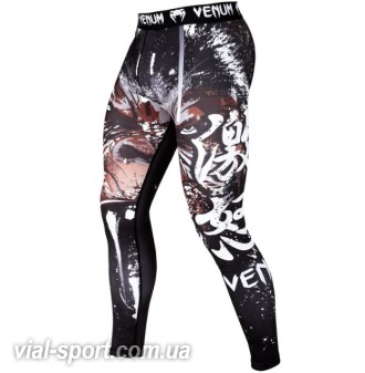 Компресійні штани Venum Gorilla Spats Black