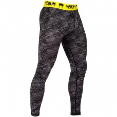 Компресійні штани Venum Tramo Spats Black Yellow