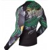 Рашгард Venum Crocodile Rashguard Long Sleeves Black Green