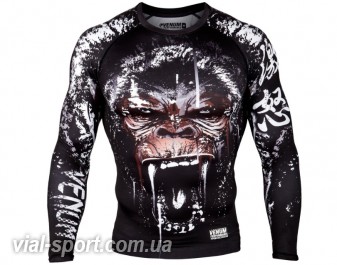 Рашгард Venum Gorilla Rashguard Long Sleeves Black