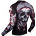 Рашгард Venum Pirate 3.0 Rashguard Long Sleeves Black Red