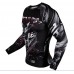 Рашгард Venum Samurai Skull Rashguard Long Sleeves Black