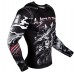 Рашгард Venum Samurai Skull Rashguard Long Sleeves Black