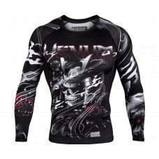 Рашгард Venum Samurai Skull Rashguard Long Sleeves Black