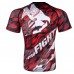 Рашгард Venum Tecmo Rashguard Short Sleeves Red