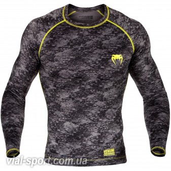 Рашгард Venum Tramo Rashguard Long Sleeves Black Yellow