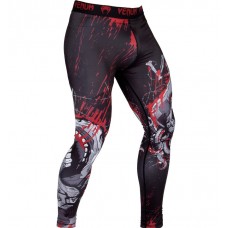 Компресійні штани Venum Pirate 3.0 Spats Black Red