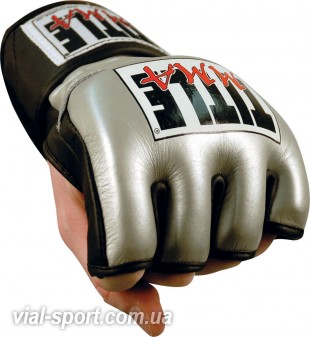 Рукавички для ММА TITLE MMA Cage&amp;Competition Gloves silver