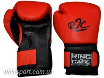 Боксерські рукавички для дітей RING TO CAGE Kids Boxing Gloves RC11 Red / Black