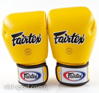 Боксерські рукавички Fairtex BGV1 Yellow