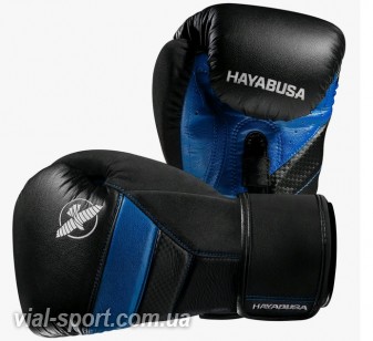 Боксерські рукавички Hayabusa T3 Boxing Gloves Black Blue