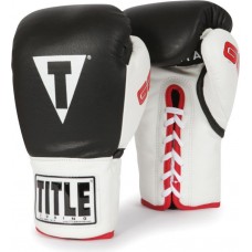 Боксерські рукавички професійні TITLE Gel Official Pro Fight