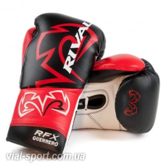 Боксерські рукавички RIVAL RFX-GUERRERO PRO FIGHT GLOVES-HDE-F red / black