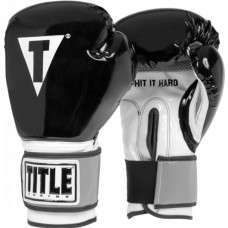 Боксерські рукавички TITLE Air Flash Boxing Gloves black