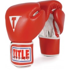 Боксерські рукавички Title Classic Pro Style Training red