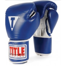 Боксерські рукавички Title Classic Pro Style Training blue