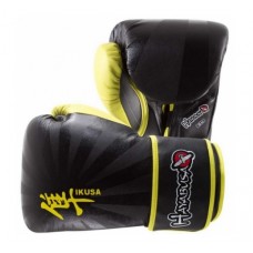 Рукавички боксерські Hayabusa Ikusa 16oz Black-Yellow