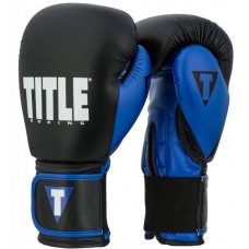 Рукавички TITLE Dynamic Strike Heavy Bag black / blue