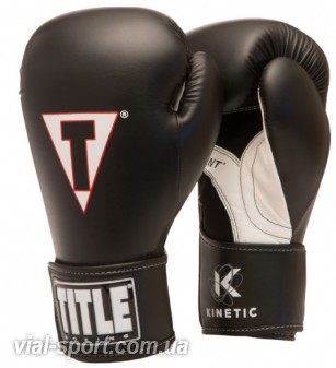 Рукавички TITLE Kinetic Aerovent Boxing Gloves black