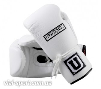 Професійні бойові рукавички Ultimatum GEN3FIGHTWHITE