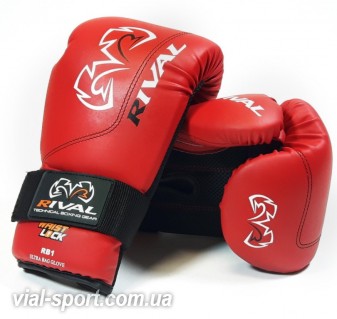 Снарядні рукавички RIVAL Ultra Bag Gloves RB1 червоні