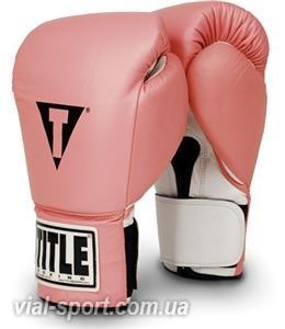 Снарядні рукавички TITLE Boxing Super Bag Gloves Pink