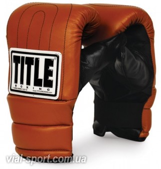 Снарядні рукавички TITLE Old School Heavy Bag Gloves