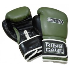 Тренувальні боксерські рукавички RING TO CAGE Gym Training Gloves RCBG морський зелений / чорний