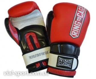 Тренувальні боксерські рукавички RING TO CAGE Ultima MiM-Foam Training Boxing RC06T red