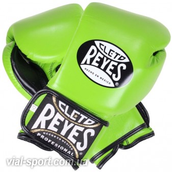 Тренувальні рукавички CLETO REYES Velcro Closure Training green