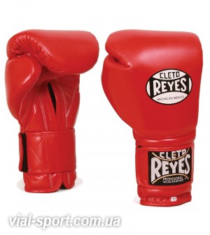 Тренувальні рукавички CLETO REYES Velcro Closure Training red