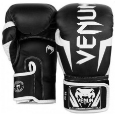 Боксерські рукавички Venum Elite Boxing Gloves Black White