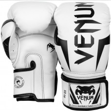 Боксерські рукавички Venum Elite Boxing Gloves White Black