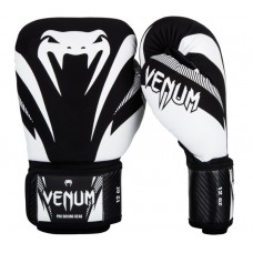 Боксерські рукавички Venum Impact Boxing Gloves Black / White