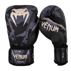 Боксерські рукавички Venum Impact Boxing Gloves Camo / Sand