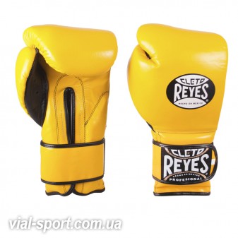 Тренувальні рукавички CLETO REYES Velcro Closure Training yellow